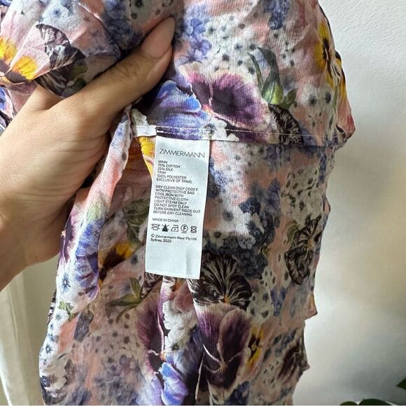 Zimmermann Wonderland Flouce Dress - Picture 9 of 15